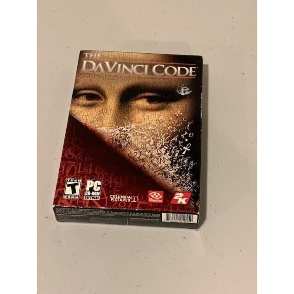 The Da Vinci Code PC Game 2K Games - CIB Complete Tested - Like New